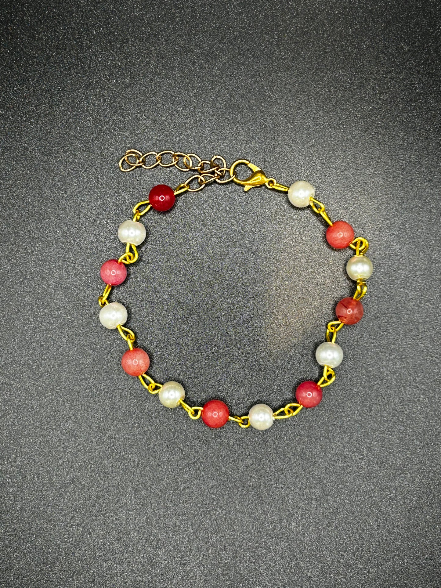 Pearl and Agate Bracelet