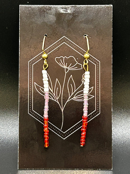Valentine Stick Earrings